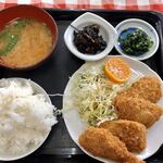 海の里食堂 - アジフライ定食