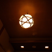 人形町今半 本店 - 　個室の照明です。