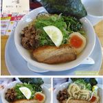 しずる - 魚介醤油らーめんハーフ盛,麺屋しずる豊田福受店(愛知県豊田市)食彩品館.jp