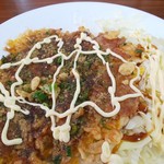 Okonomiyaki Ando Akashiyaki Nanohana - とん平焼き