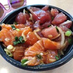 Pā´ina Cafe - サーモンand鮪❤️