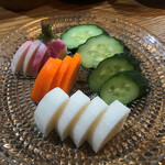 かぶと - お新香