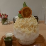 埜庵 - たまごとみるくとバニラ+抹茶ソフト1500円*2019.11