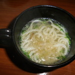 瀬里奈 - 　〆のうどんです。