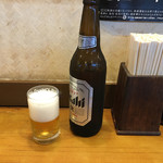 酒蔵 石松 - 大瓶ビール550円