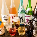 Natsuya - 焼酎や梅酒、果実酒等多彩なラインナップ