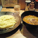 つけ麺屋 やすべえ - 味噌つけ麺（中盛）