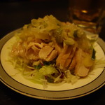 Kou ryuu - 蒸し鶏のねぎソースかけ