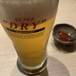 焼肉ジンギスカン 越谷屋 - 生ビール 大ジョッキ