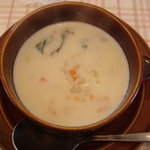 レストラン ペリカン - クリームスープ