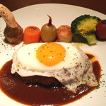 KITCHEN PIGLET - 目玉焼きハンバーグ　トッピングの王道！