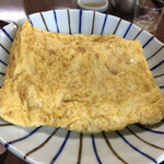 阪口茶店 - 玉子焼き。大きいねん。中身は少しトロッとしてる。