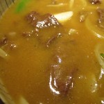 いせや - カレー南蛮そば　アップ