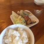 麺屋キラメキ 京都三条 - Wセット 350円