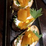 日本酒Dining 根岸 川木屋 - あんぽ柿クリームチーズバケット650円