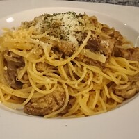 Trattoria VICINO - 牛すじと大根の粒マスタードパスタ