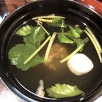 うなぎ 魚政 - 肝吸い