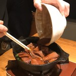 西新宿 ふじ屋 - レバ煮ラ 作成中