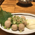 西新宿 ふじ屋 - うずらの煮玉子
