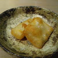 両忘 - 太刀魚のフリットはサクッと軽く身はふわふわ。