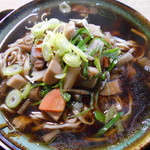 Takahoshi Shokudou - けんちん蕎麦（かけ・麺大盛）