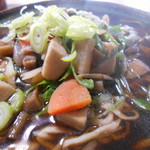 Takahoshi Shokudou - けんちん蕎麦（かけ・麺大盛）