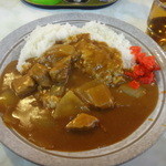 ロッジホットタイム - 昼ご飯のカレーライス(要予約)