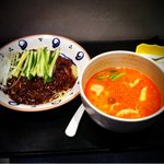 王家私菜 - 水餃子セット