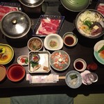 草津温泉 喜びの宿 高松 - 上州牛しゃぶしゃぶ選択の夕食