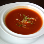 カフェアロンジ - 冷製トマトスープ