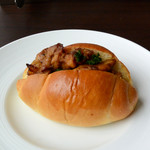 カフェアロンジ - チキンのホットサンド