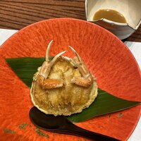 天ぷら もっこす - 香箱蟹！こわい。お値段、こわい。