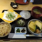 赤坂ごはん 山ね家 - ランチ：たこ玉御膳