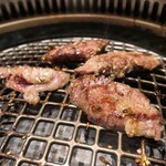 焼肉 静龍苑 - ハラミ塩②