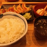 肉汁餃子のダンダダン - 肉汁餃子ライス