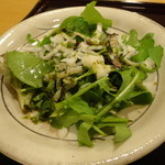 三友居 - 氷魚の酢の物　サラダ仕立て