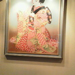 Iwase - 女将さんの伯母様が描かれた可愛らしい日本画