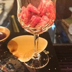 串揚げはやし - ユッケ