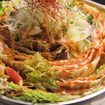 十焼十鍋 - 胡麻タンタンミルフィーユ鍋