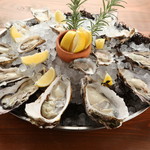 Today's oyster platter