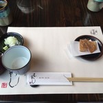 蔵の料亭 さかばやし - そばのお菓子＾＾