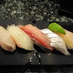 寿司まどか アミュプラザ鹿児島店 - 海鮮五貫盛