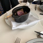 フレンチレストラン ミクニ サッポロ - 蝦夷鹿肉のスモーク