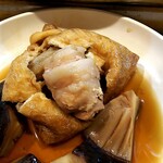 博多のおでん - きゃーっ(≧▽≦)うずら豚が入ってた～♪