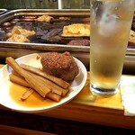 博多のおでん - ハイボール&いわしつくね&ごぼう