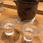 鮨 十兵衛 - ⚫︎梵ときしらず。。。お鮨屋さんでよくいただく日本酒です。福井県は銘酒が多いですね♡