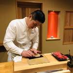 鮨 十兵衛 - 美しい所作もお鮨の醍醐味♡素敵すぎる大将♡