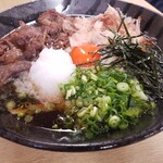 釜揚うどん一紀 - 和牛肉ぶっかけ