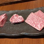 和牛焼肉わらいや - 希少部位盛り