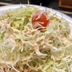 吉ひろ - 定食のサラダ